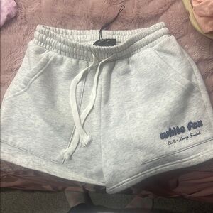 White Fox Boutique Women's Gray Shorts
